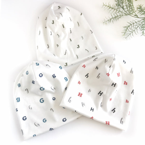 Personalized Organic Slouch Beanie - 2023 - Dotboxed
