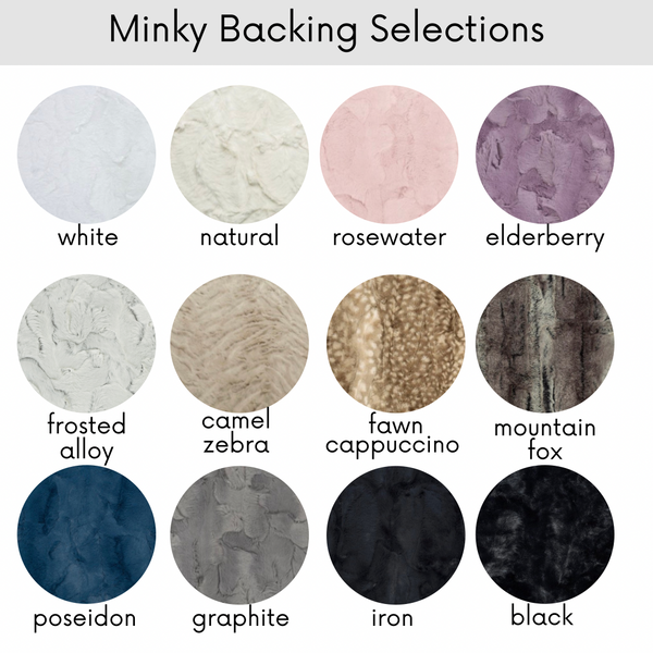 Tossed Pumpkins - Minky Blanket
