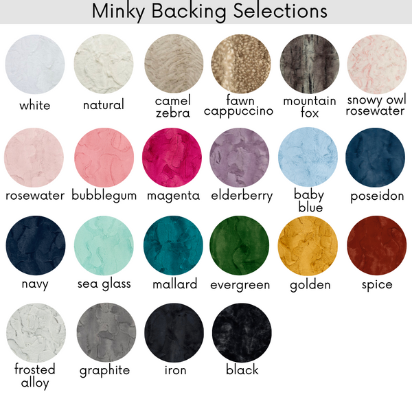Minky Blankets - MADE FOR YOU - Dotboxed