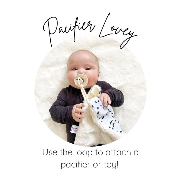 Pacifier Lovey - Vintage Moroccan Grey