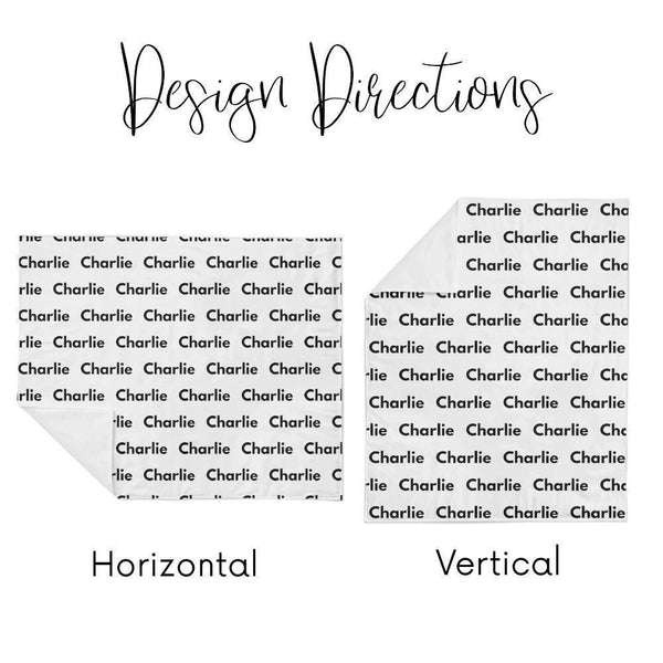 Customize a blanket for kids and baby's