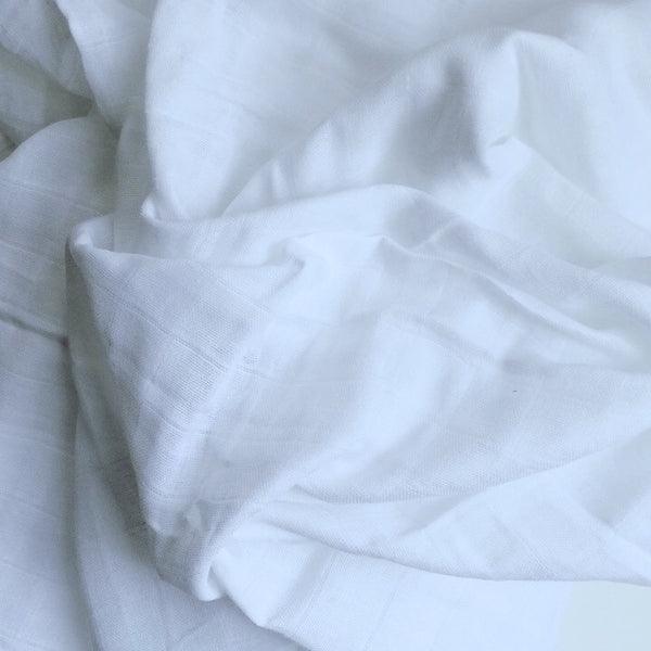 MUSLIN SWADDLE BLANKET - MINI TRIO POMS - Dotboxed